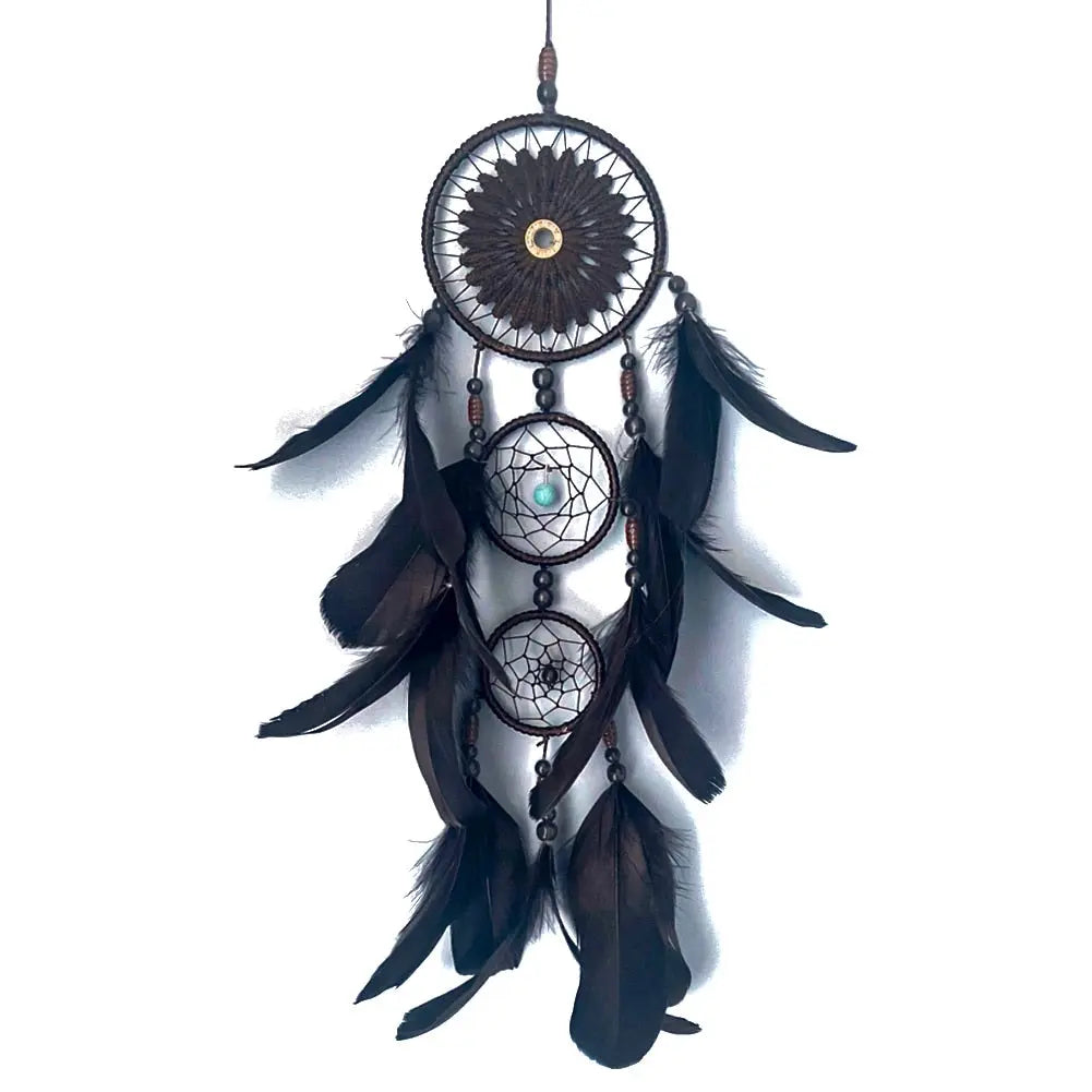 Black lit large dreamcatcher good handmade si