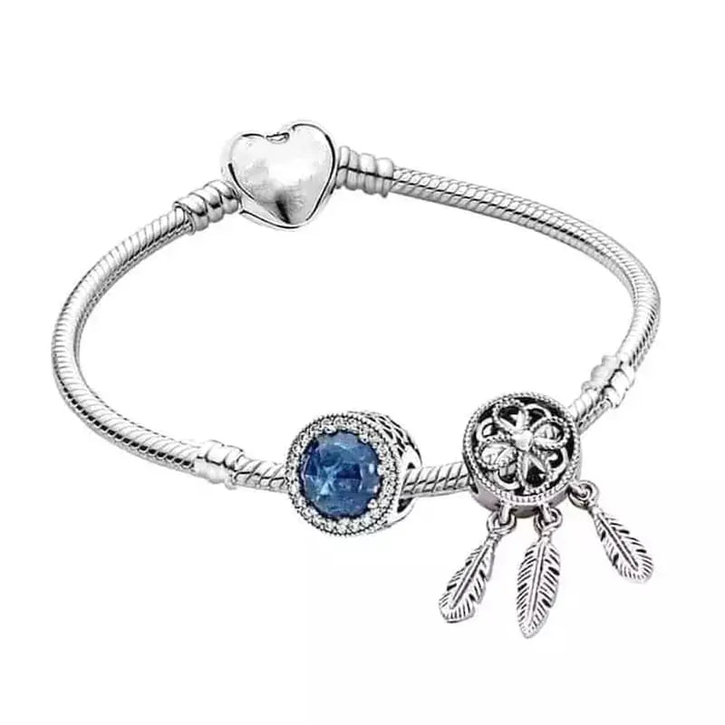 women heart bracelet