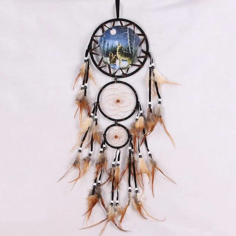 Wolf Dream Catcher