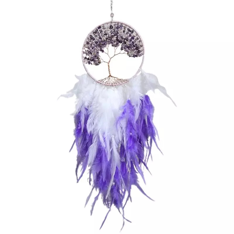 Amethyst dream catcher