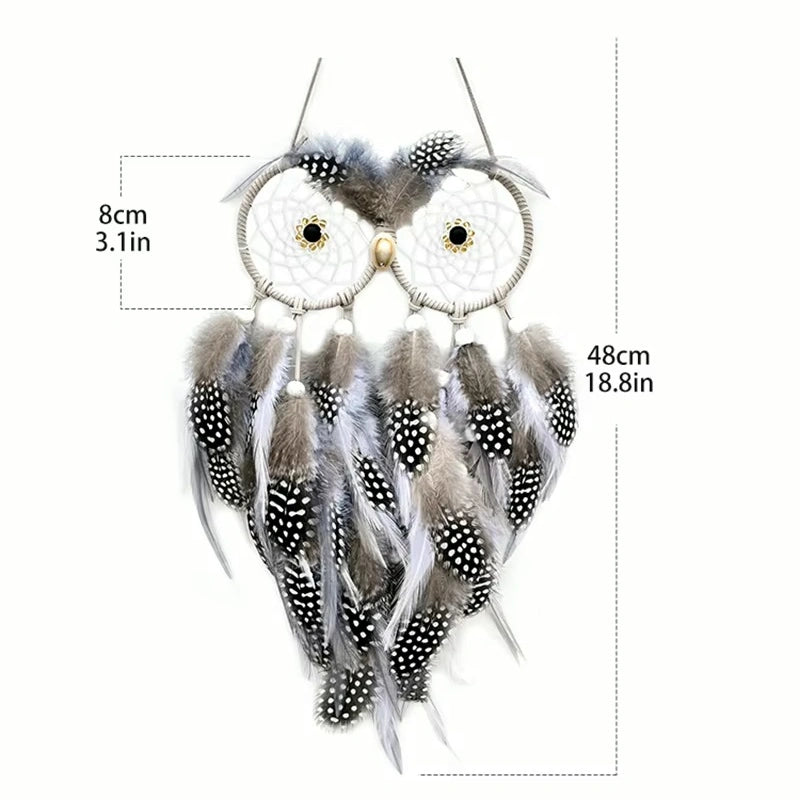 Authentic Owl Dreamcatcher