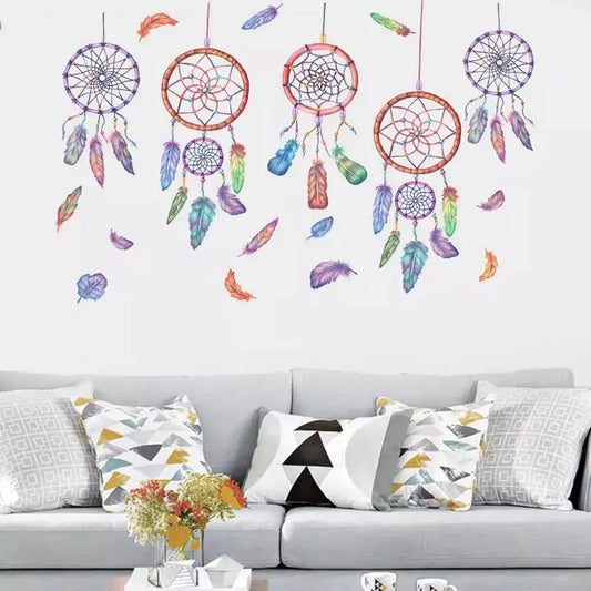 Dream catcher sticker for wall