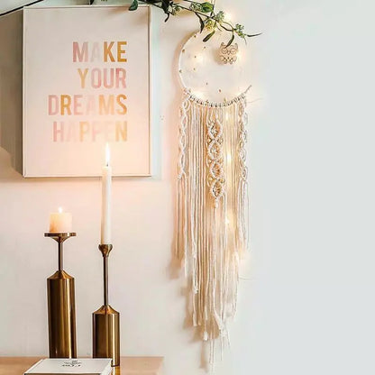 Extra large macrame dream catcher