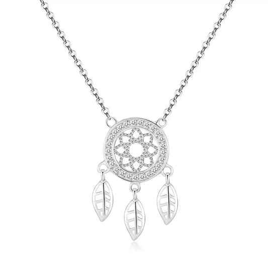 indian dream catcher necklace