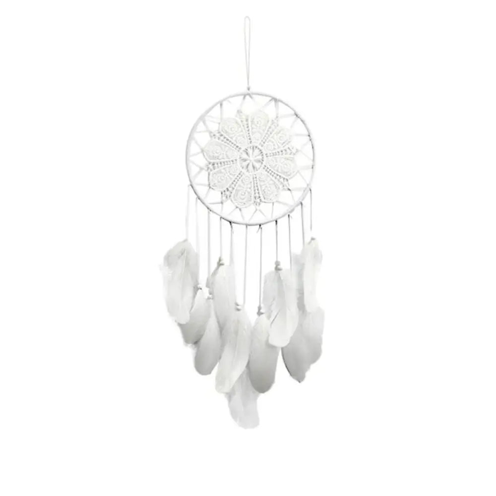 Large Dream Catcher white