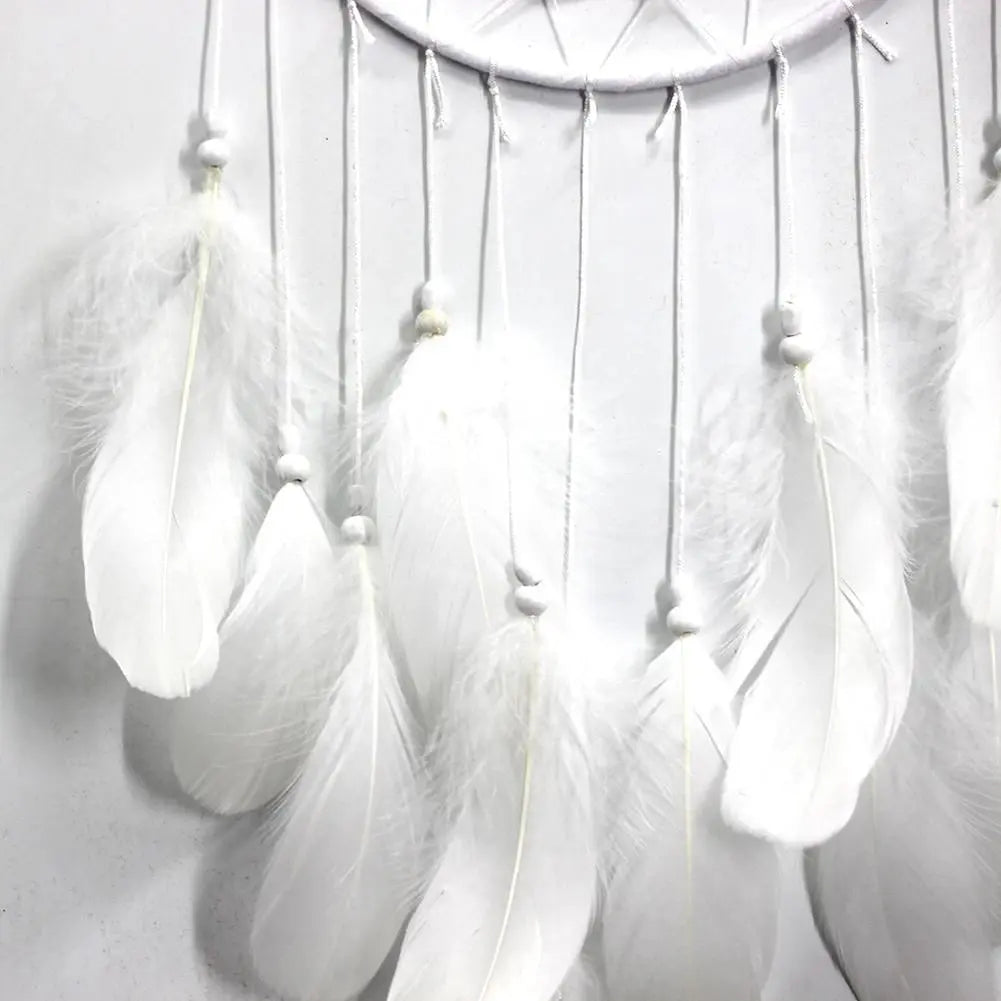 Large Dream Catcher White