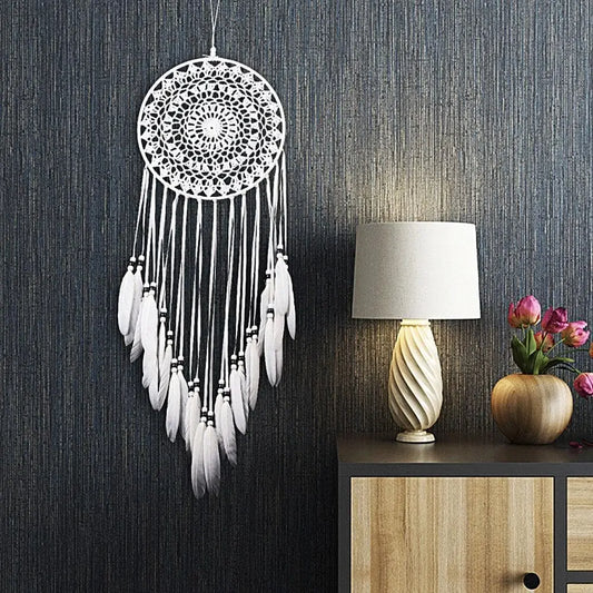 Large handmade dreamcatcher