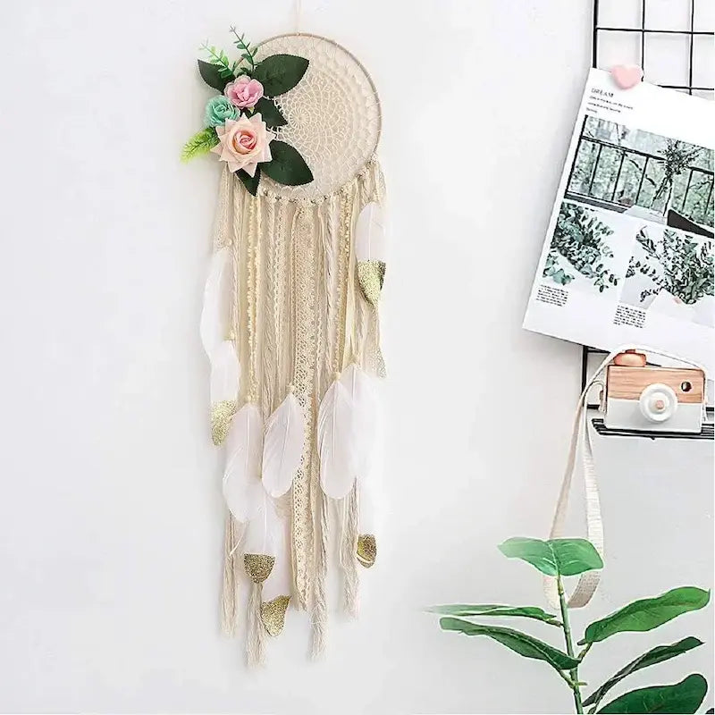 Flower dreamcatcher