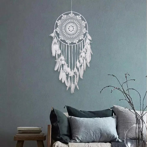 Large dreamcatcher Above bed