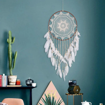 Large dream catcher wall