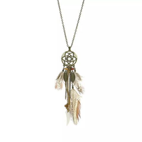 Native American Dream Catcher Necklace