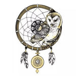 Dreamcatcher with owl tattoo