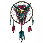 Dreamcatcher owl tattoo